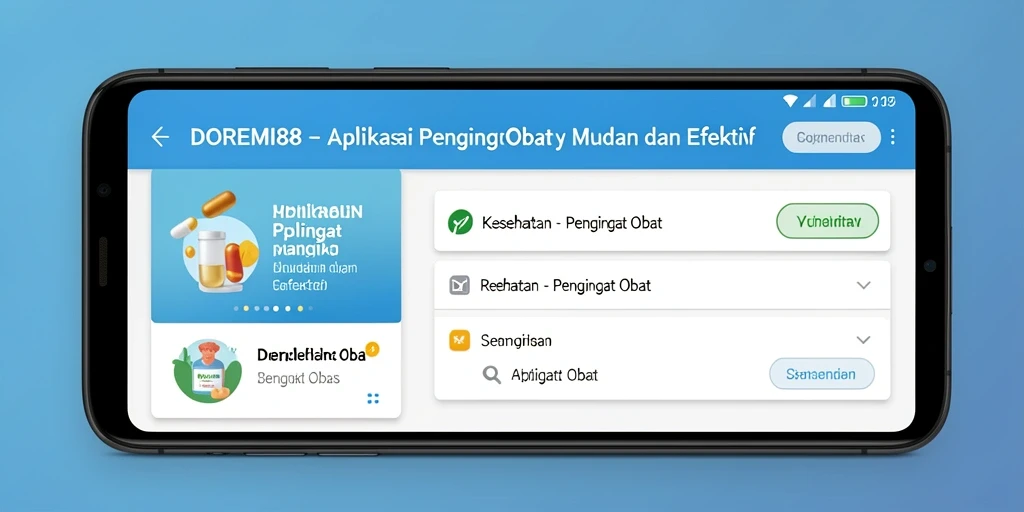 Tampilan antarmuka DOREMI88 yang sederhana dan informatif.