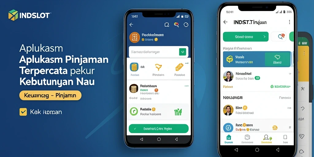 Tampilan antarmuka aplikasi Pinjaman INDSLOT yang intuitif dan menarik.
