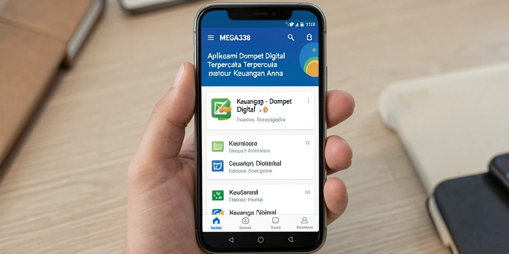 Tampilan antarmuka MEGA338 yang menarik dan user-friendly.