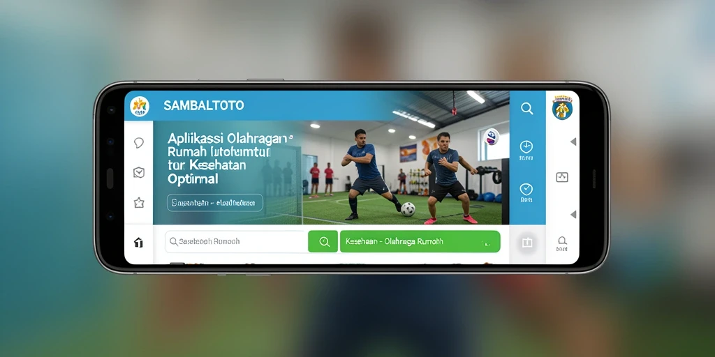Tampilan antarmuka aplikasi SAMBALTOTO yang menarik dan informatif.